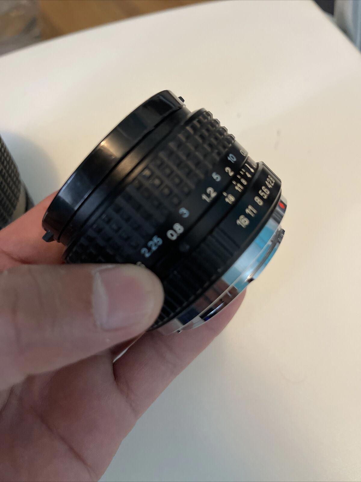 set 2  of vintage lens