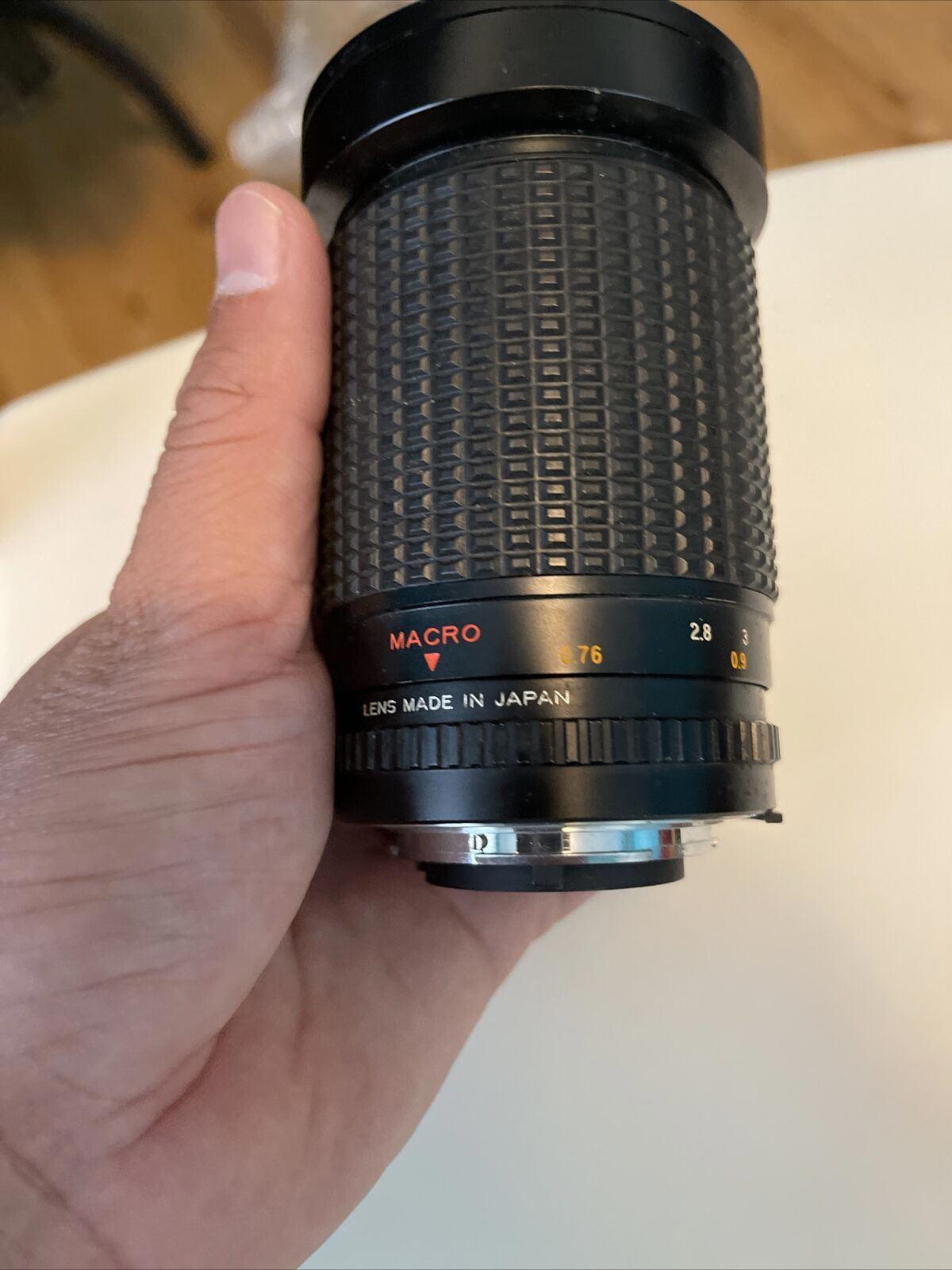 set 2  of vintage lens