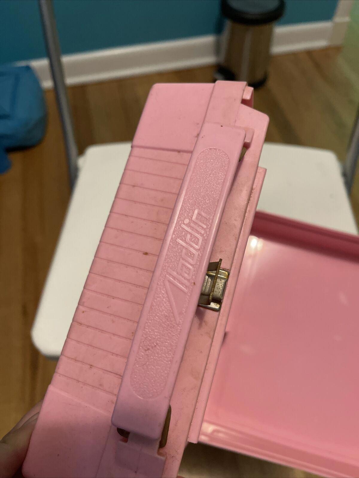 Vtg 1986 Aladdin "Popples" Plastic Lunch Box