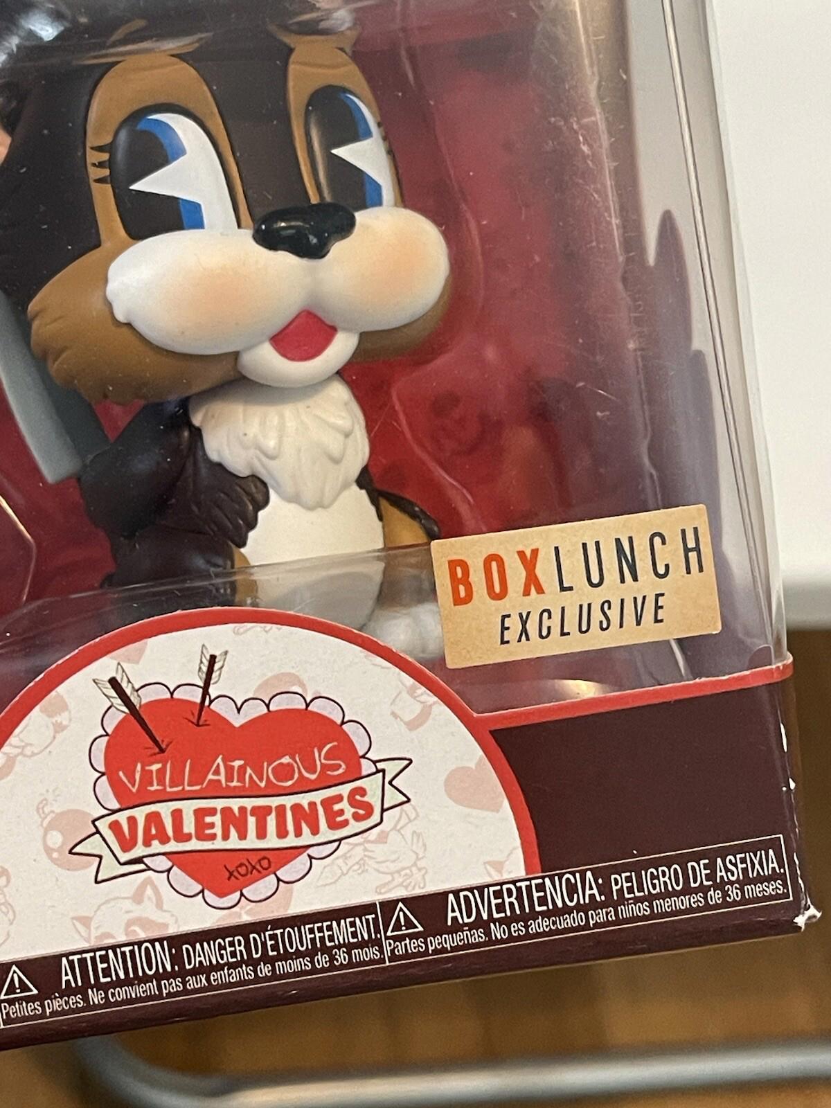 Funko Pop ! Paka Paka  Schmoops The Puppy  Villainous Valentines Box Lunch Exc.