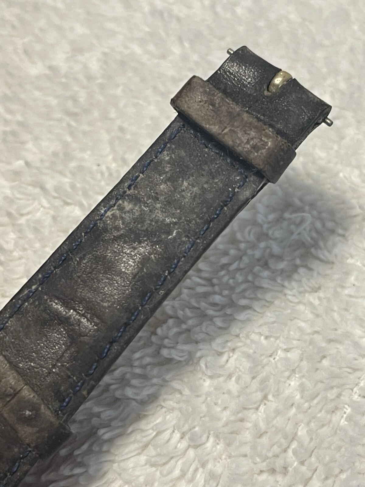 SEIKO black double ring case gold Roman hour (needs Battery And Wristband