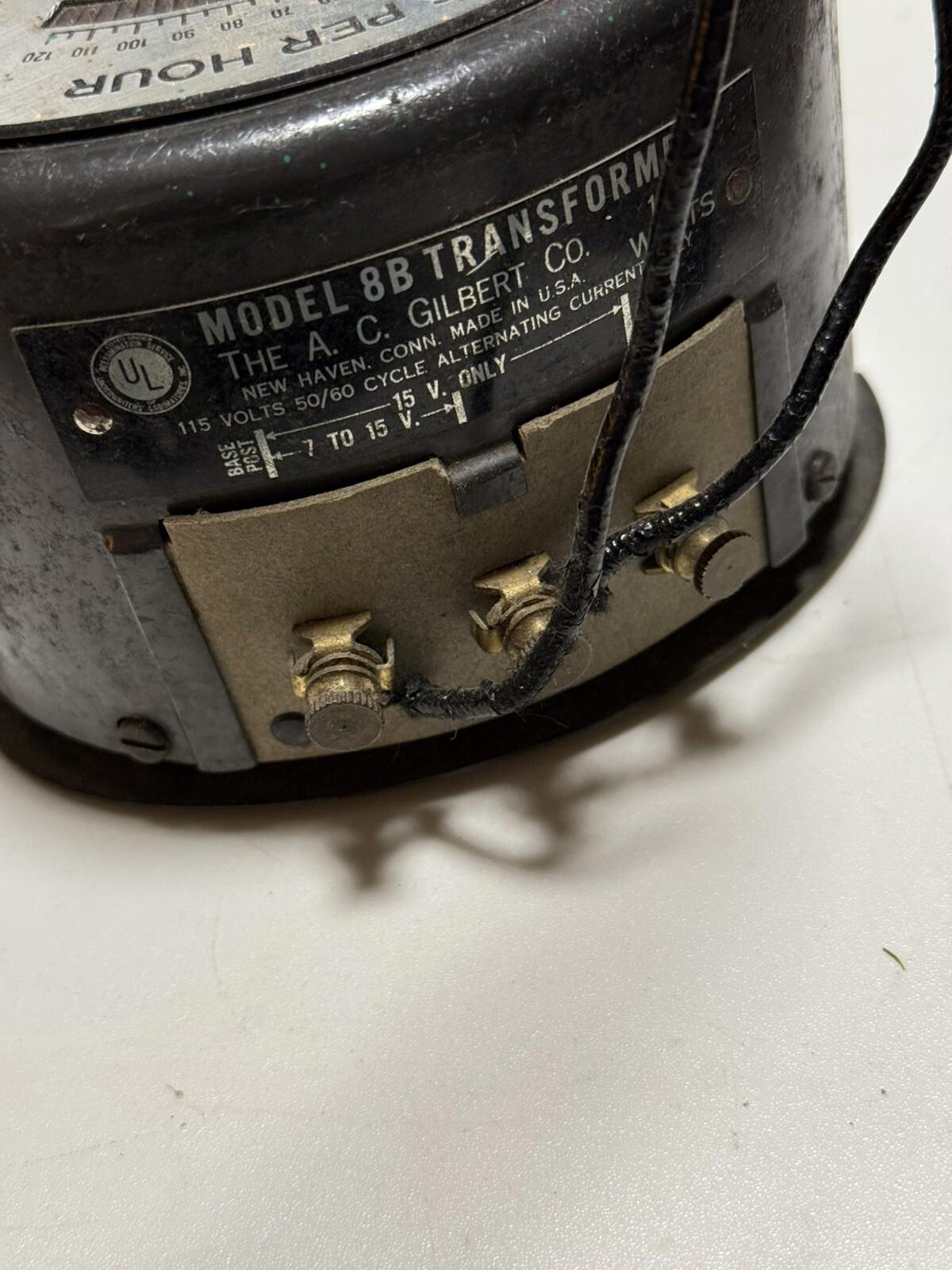 American Flyer S Scale Train 100 watt Transformer  Untested