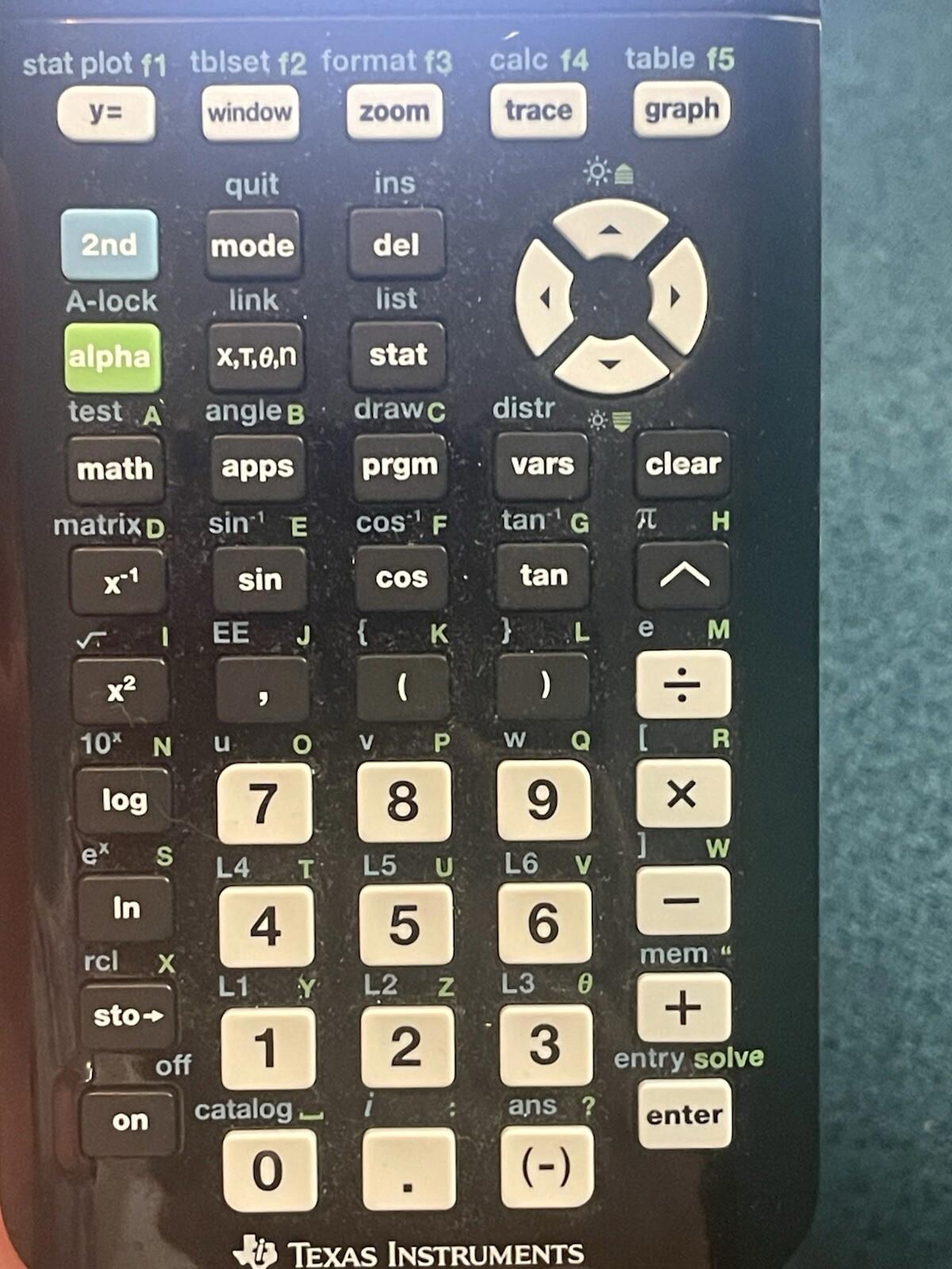 Texas Instruments TI-84 Plus CE Graphing Calculator