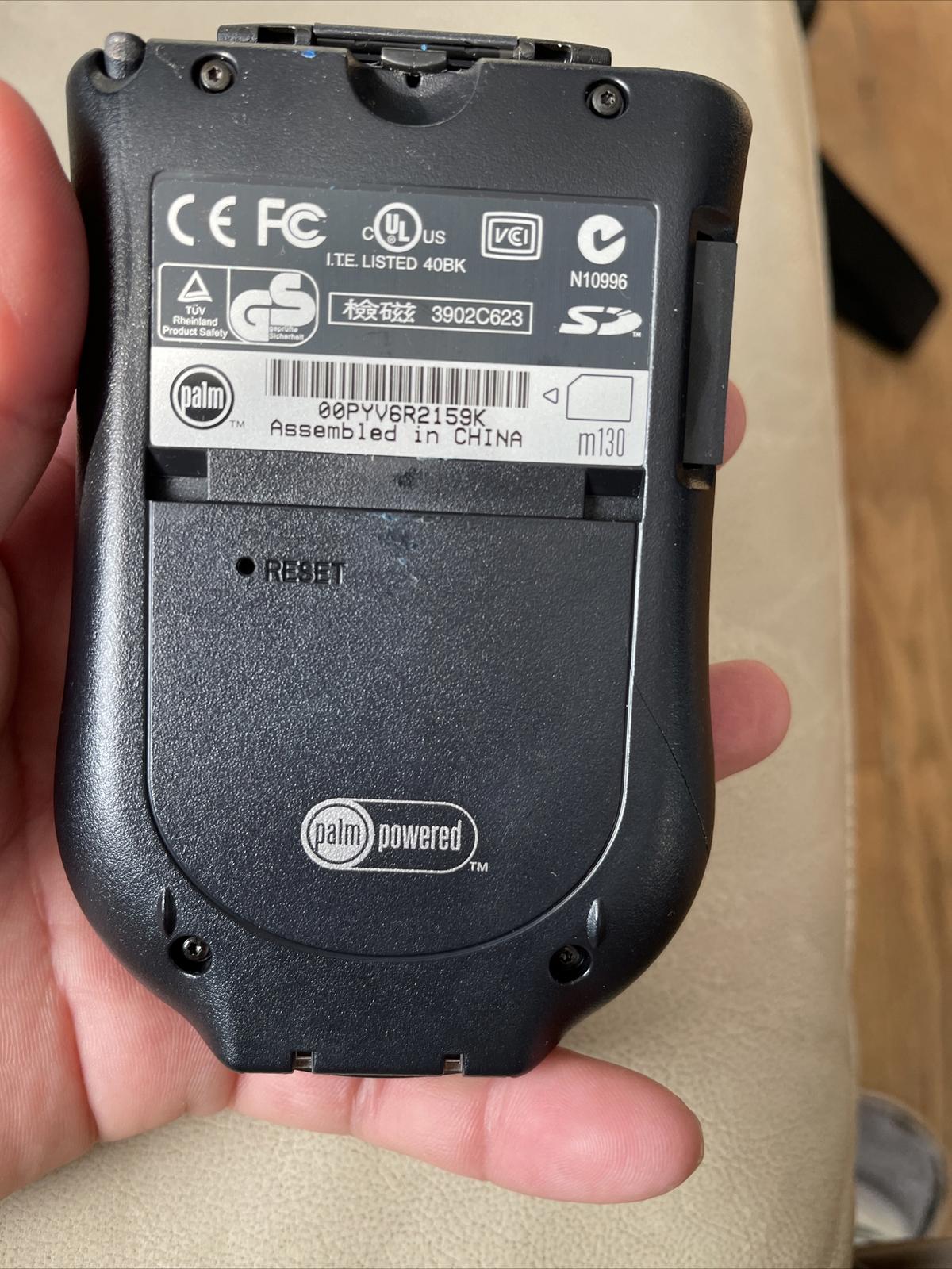 Vintage Palm Pilot PDA M130 With Stylus And A Case-No Charger-untested (1)