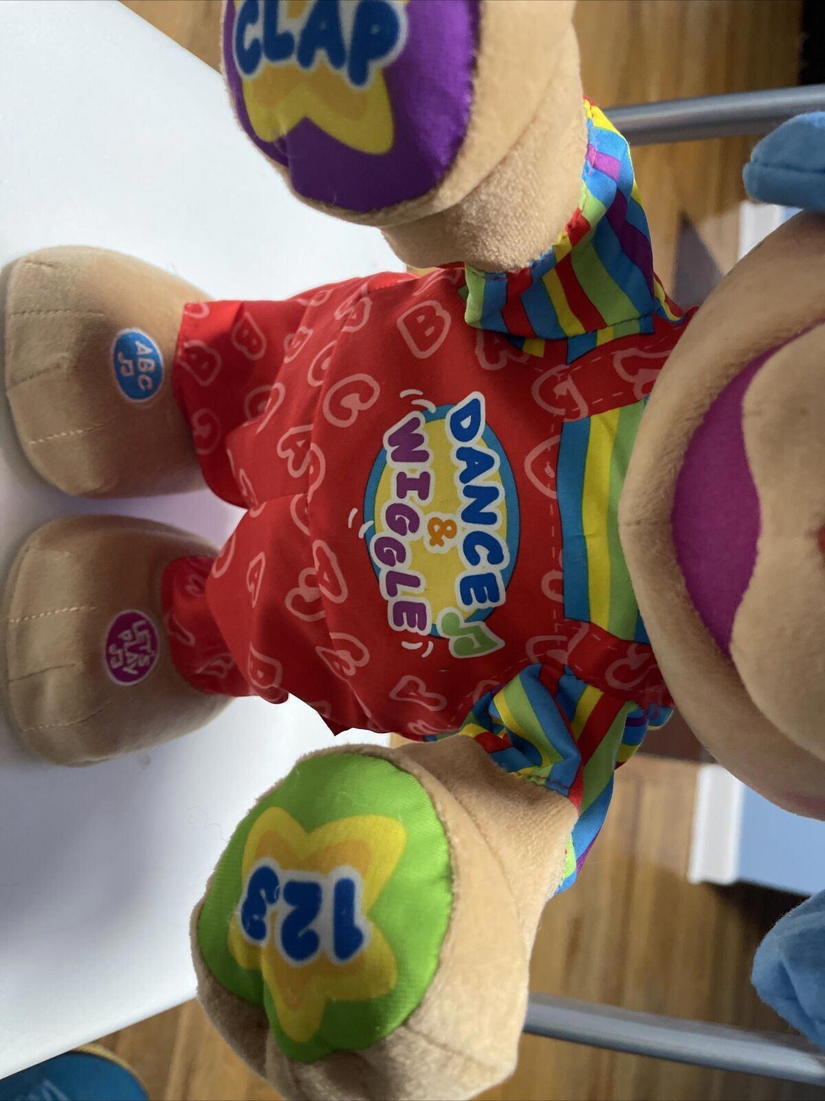 Fisher Price Dance And Wiggle Puppy Dog Stuffed Animal Plush Toy Battery