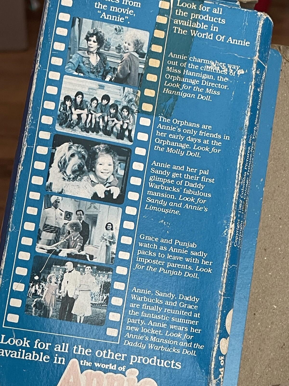 Vintage 1982 The World of Annie Annie kid  6" Doll  Knickerbocker #3856 w box