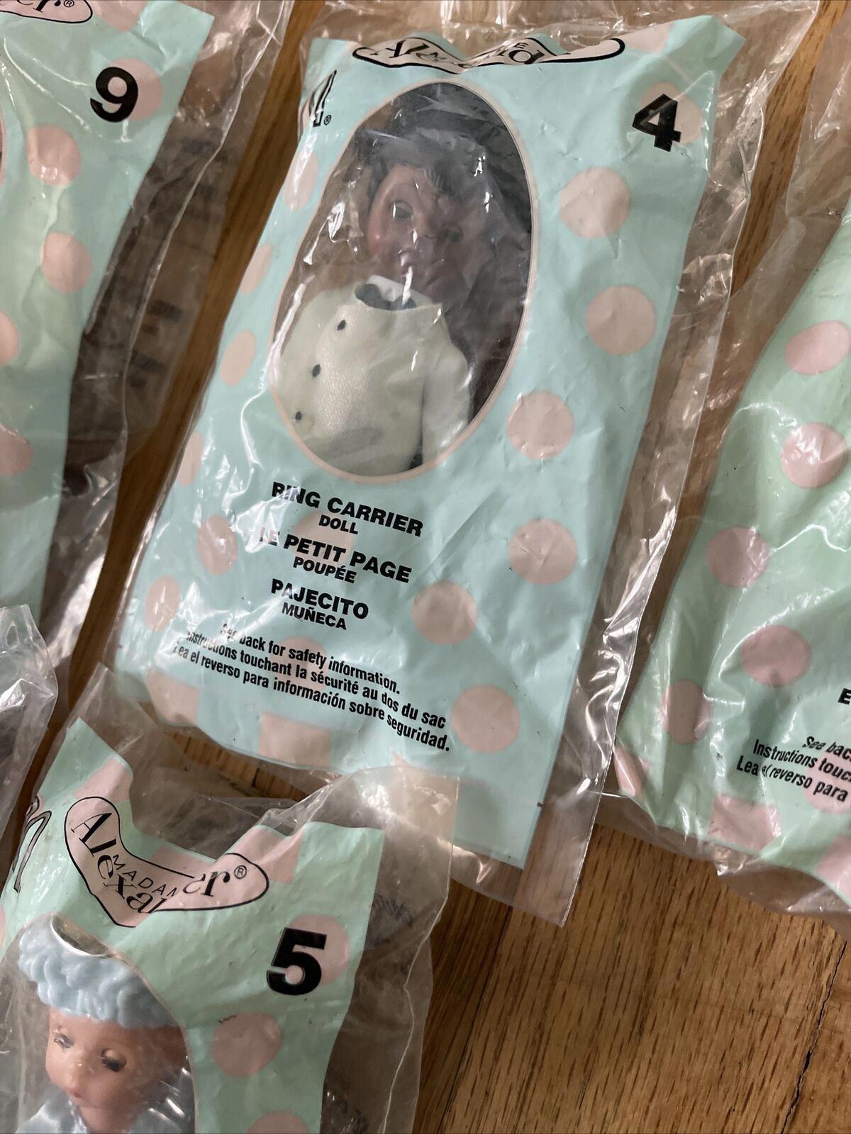 Vintage Lot Of 5 McDonalds Madame Alexander dolls 2007