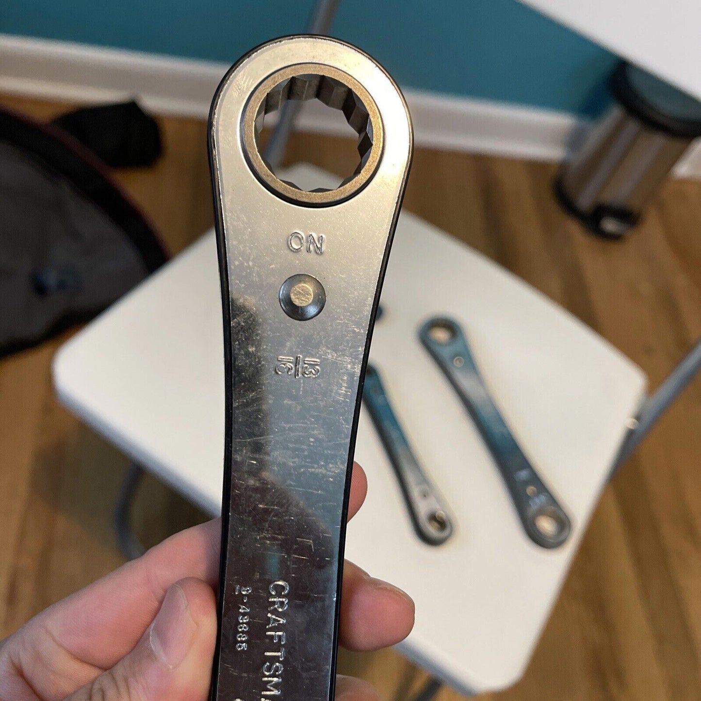 Vintage  X4 Craftsman Ratchet Wrench (12)