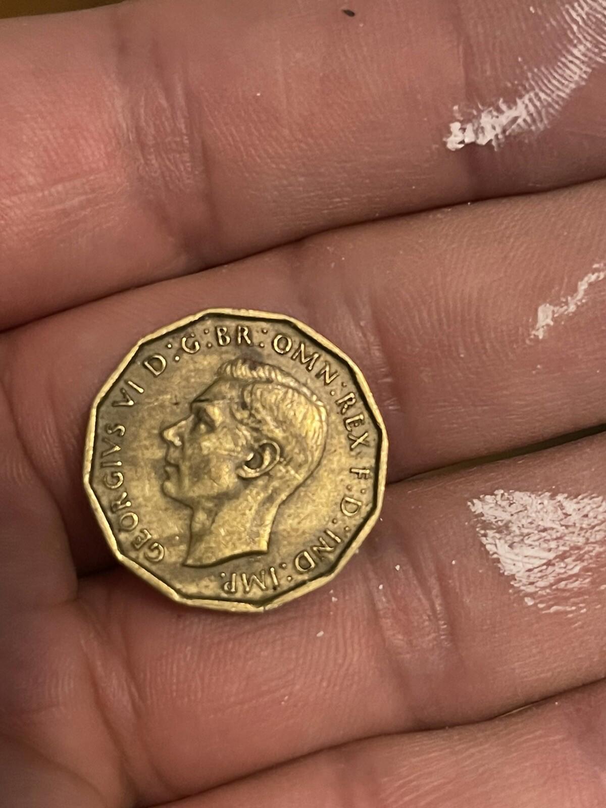 Great Britain 3 Pence 1941 Nickel-Brass