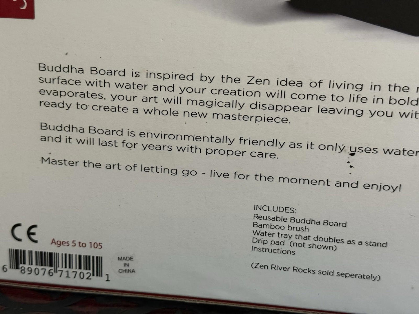 Buddha Board-Master the Art of Letting Go-Water Board Painting