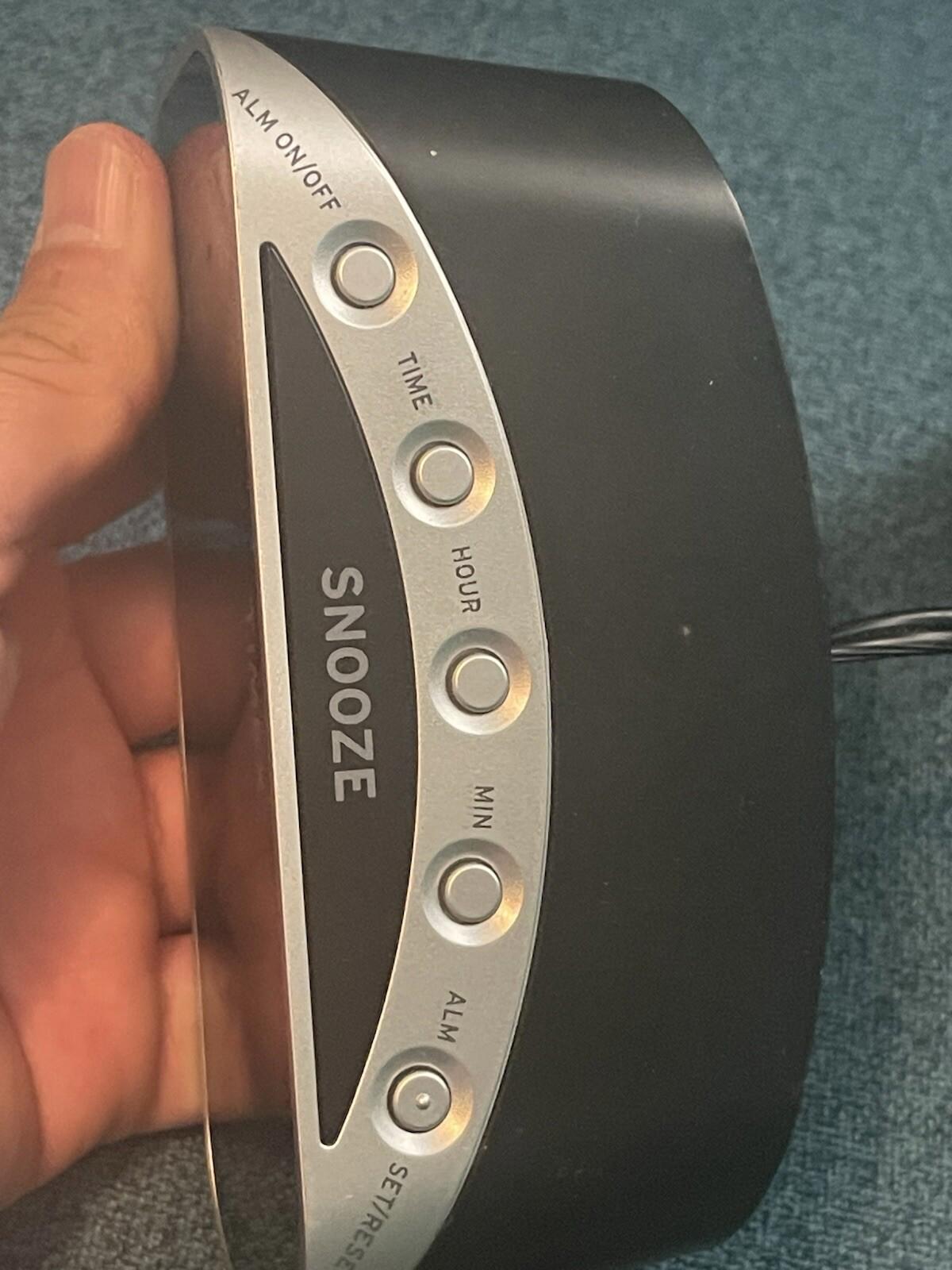 Timex Large LED Display Dual Alarm Clock Battery Backup System Buzzer Snooze