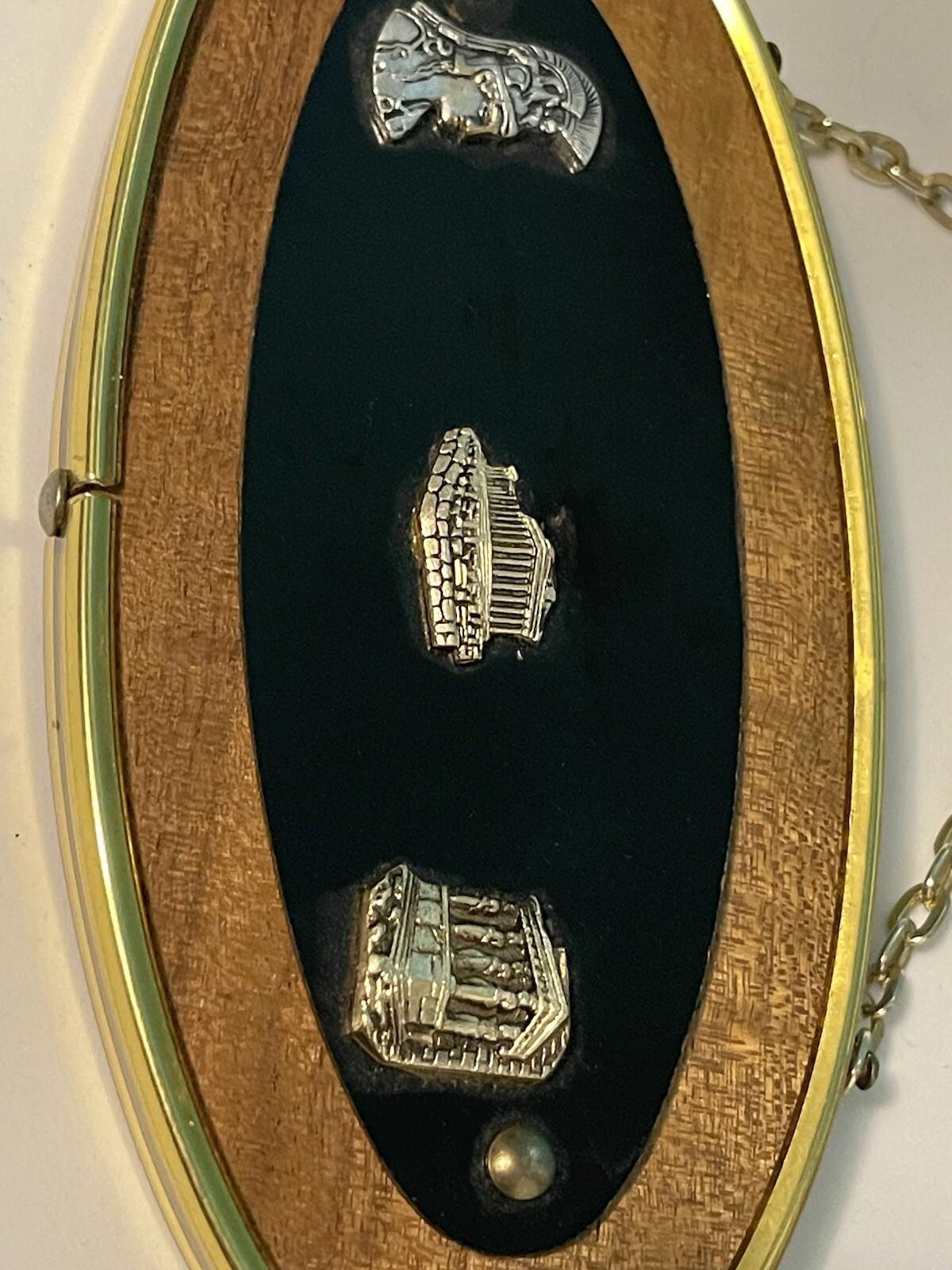 Vintage wall ornament  (6 by 3 )