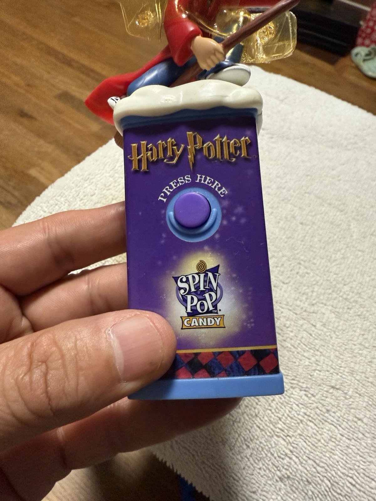 Vintage Harry Potter Spin Pop Candy