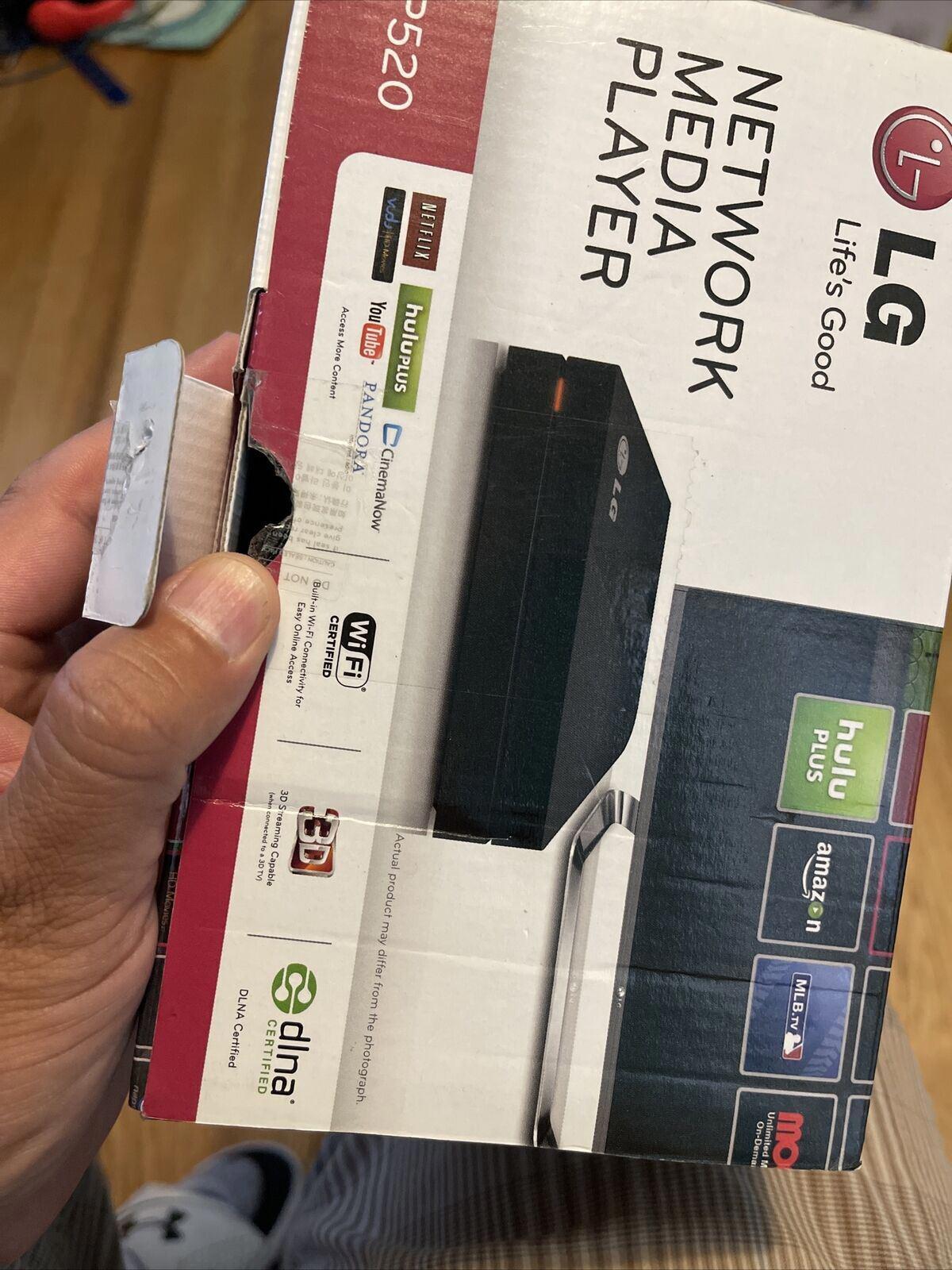 LG Life's Good Network Media Player Model SP520  No Remote