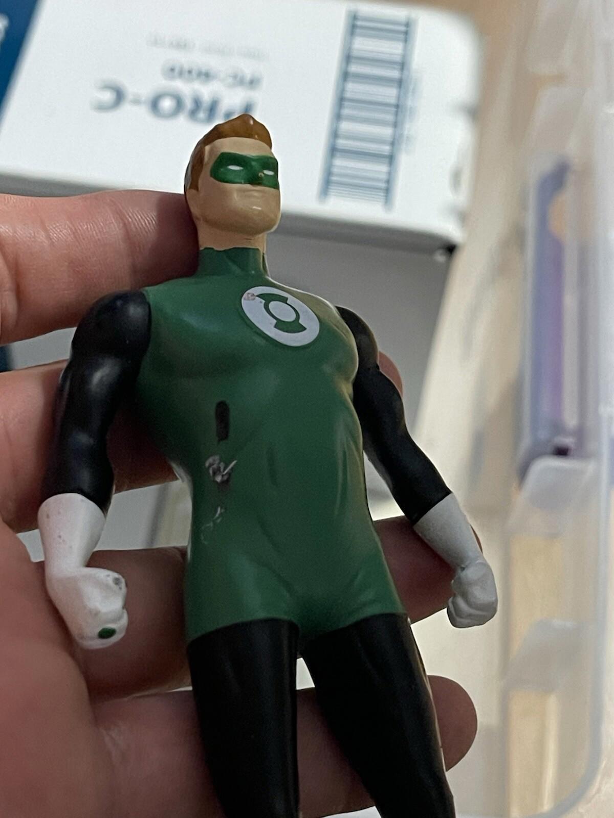 DC COMICS Green Lantern Bendy Action Figure Toy 5.5 Inch Tall Very Good Conditio
