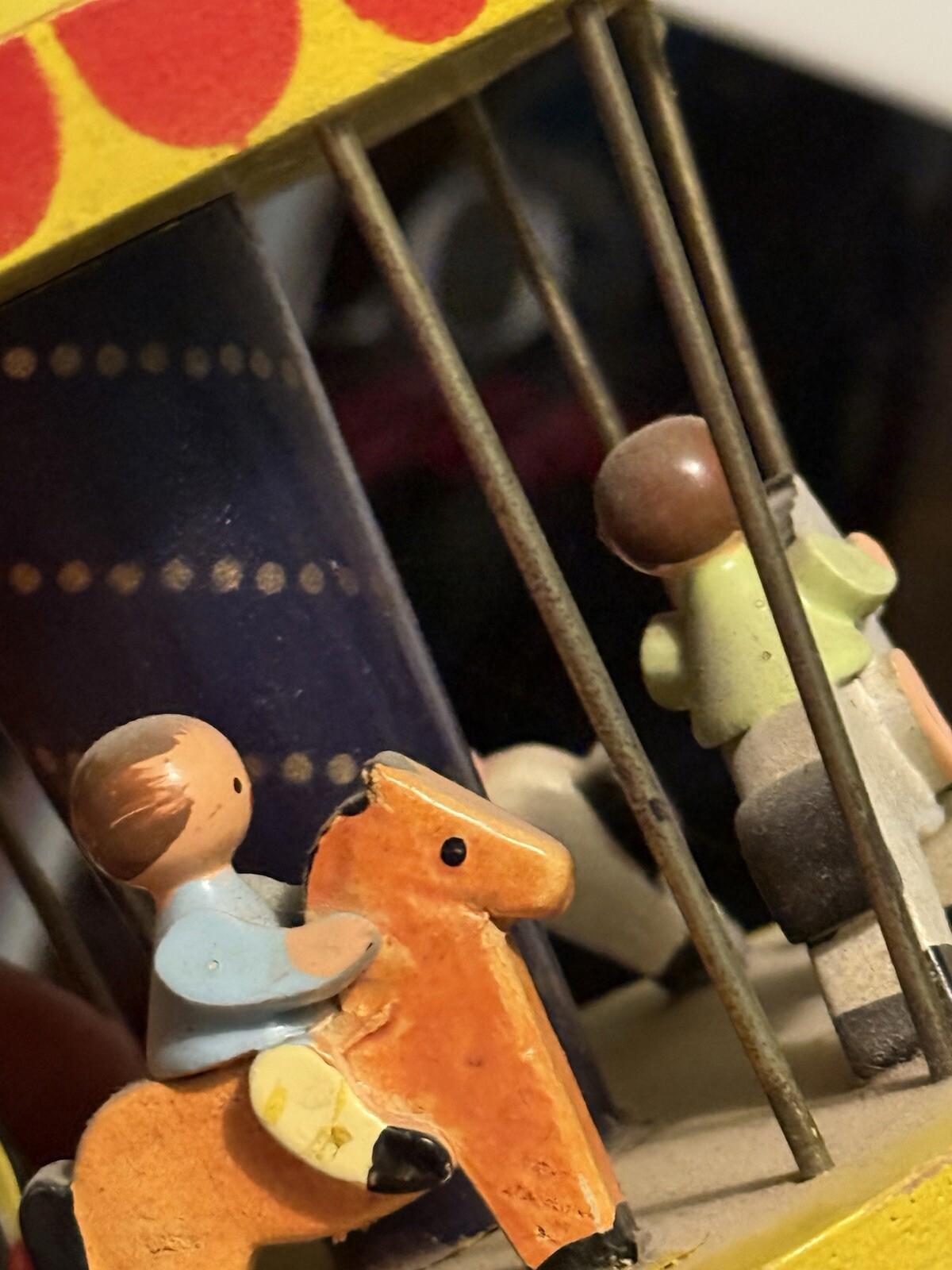 Vintage 7" REUGE Swiss Musical Movement Child Kid Merry Go Round