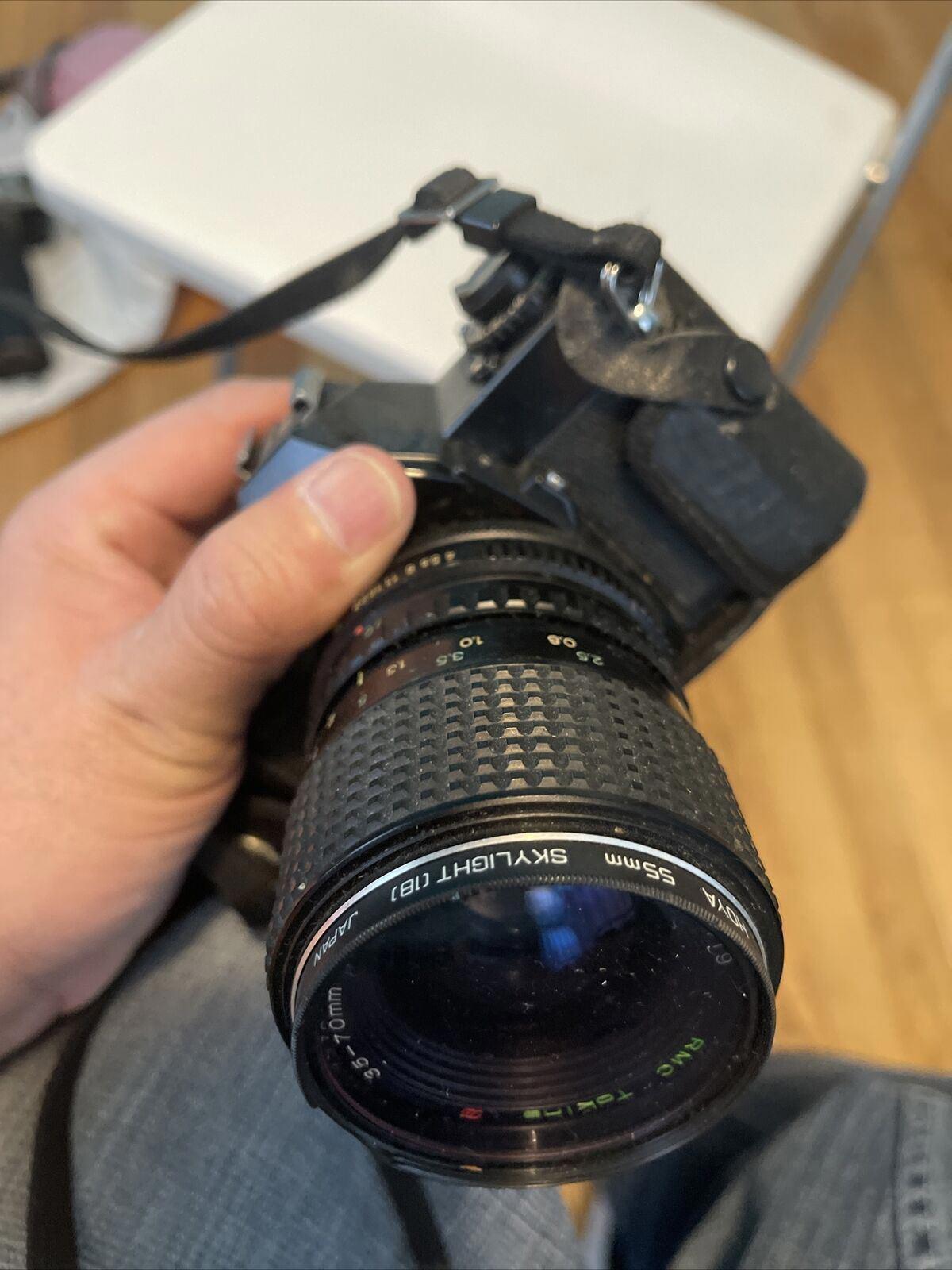 [Canon AV-1 Black 35mm SLR w/ 35-70mm f/4 Lens (17)