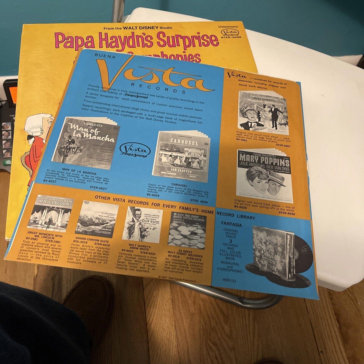W.DISNEY - PAPA HAYDN'S SURPRISE - BUENAVISTA LP