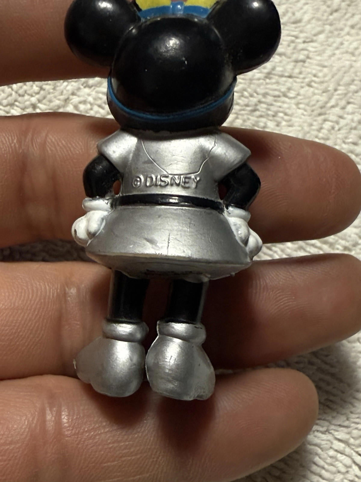 Disney Minne Mouse Epcot Captain EO Mission Space Rainbow Figure