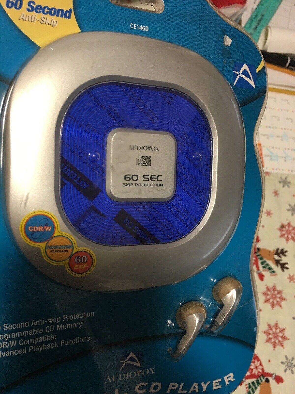 AudioVox Personal Cd Player , Brand New  Model CE146D