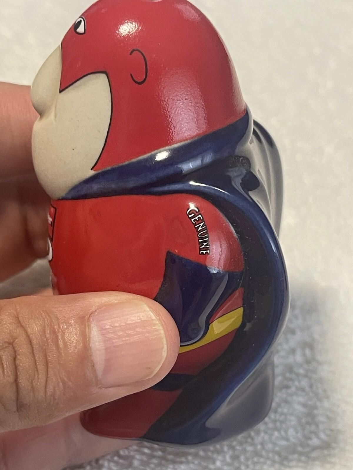 [ BUDWEISER ] BUD MAN, Ceramic Salt & Pepper Shakers