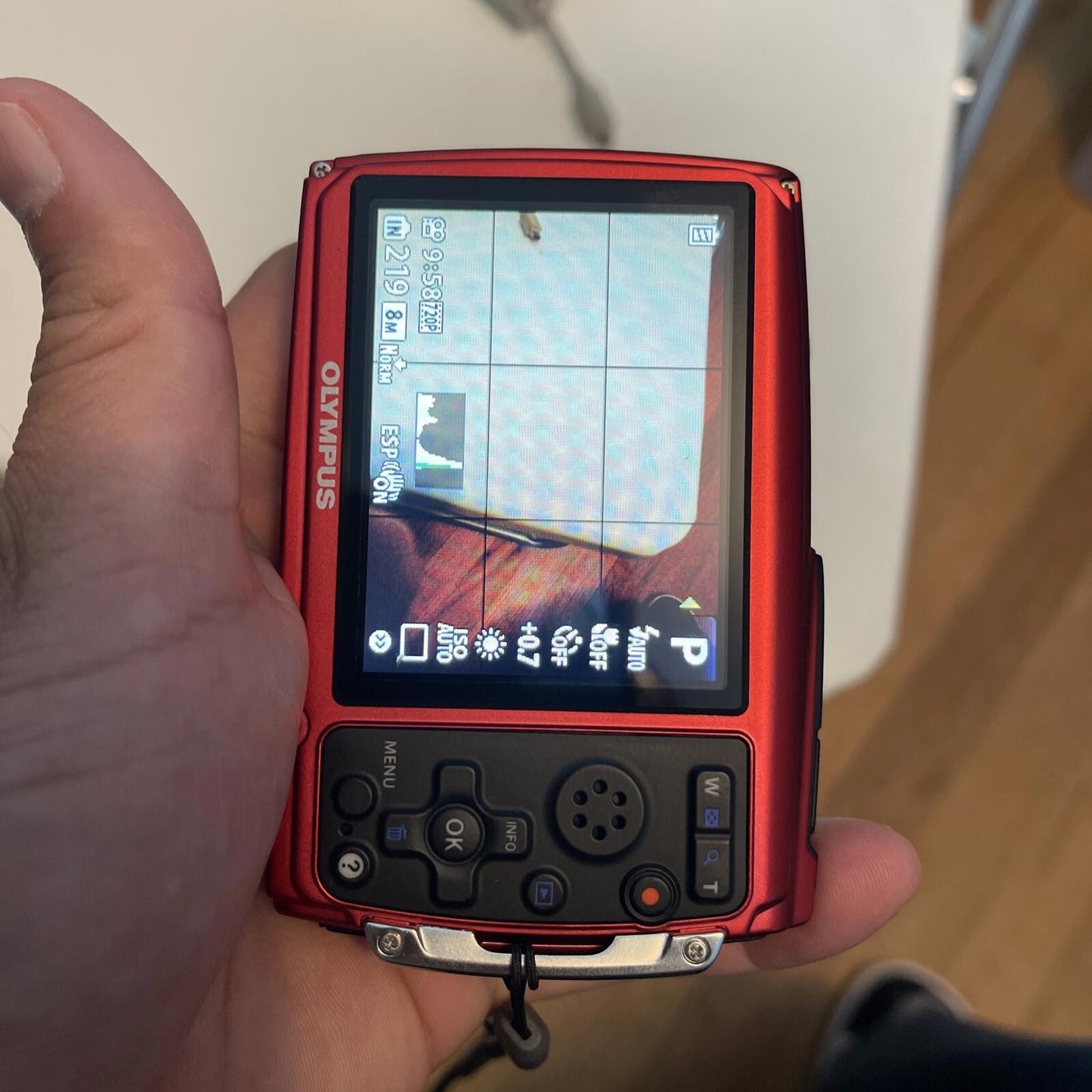 Olympus Stylus Tough 3000 µTough 3000 12.0MP Digital Camera - Red (6)