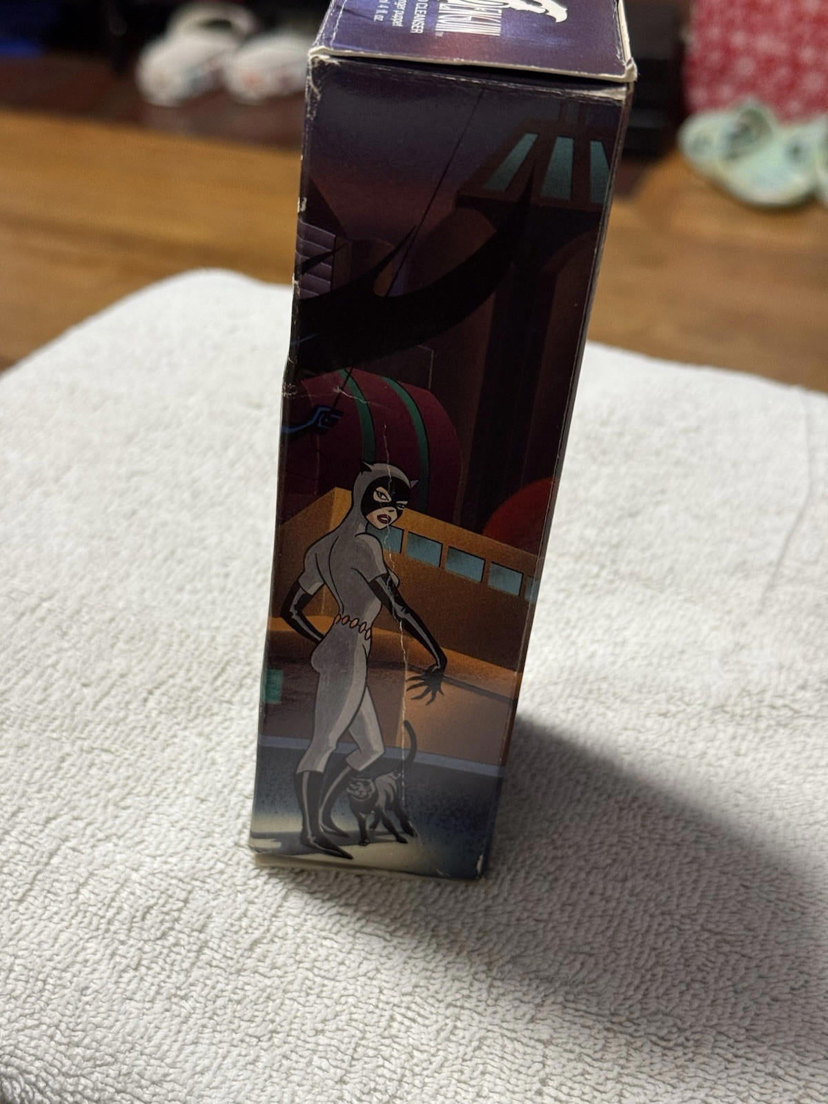 New Vintage 1993 Avon Batman Non Tear Shampoo 4 Fl Oz with Finger Puppet Cap