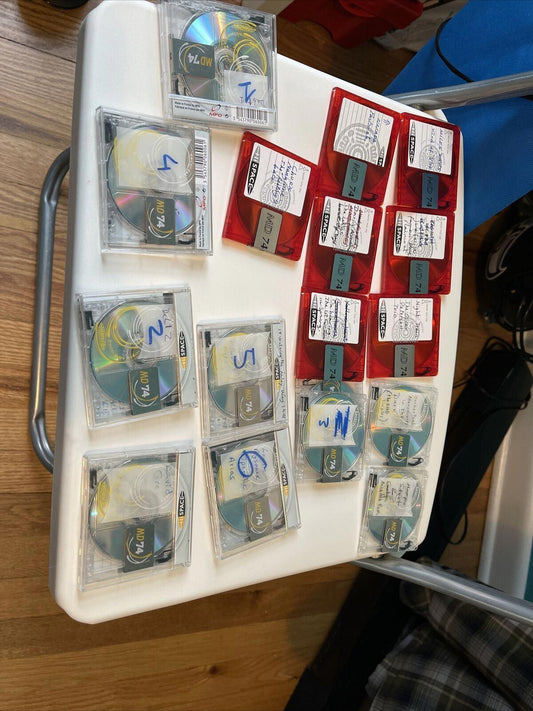 Lot Of 17 Recordable Mini Disc
