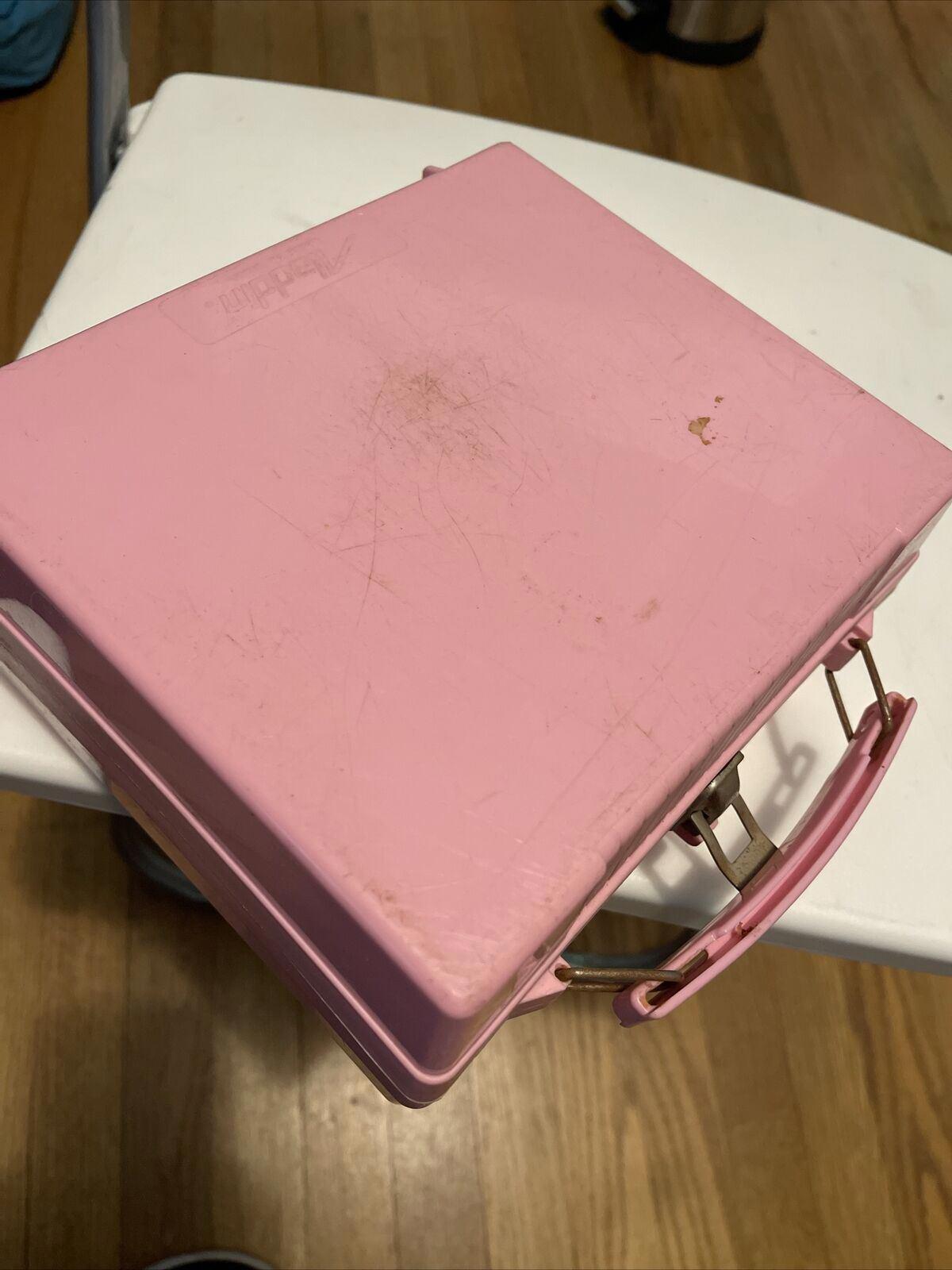 Vtg 1986 Aladdin "Popples" Plastic Lunch Box