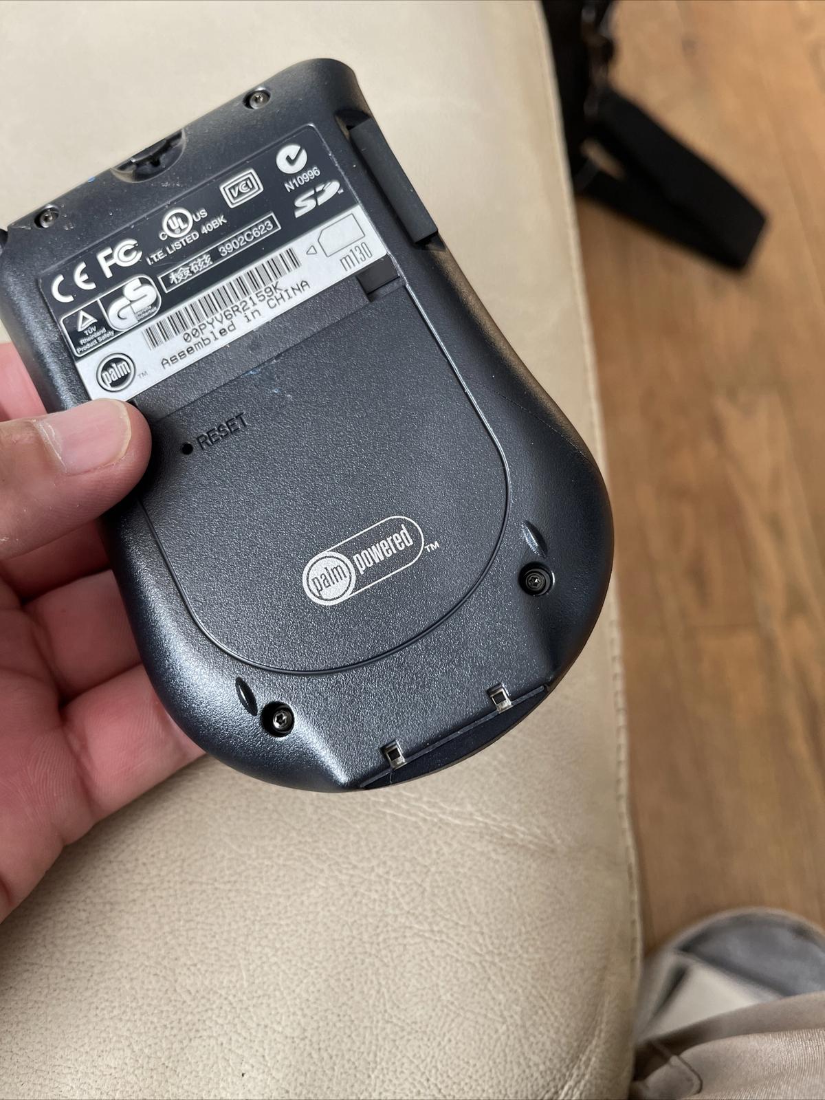 Vintage Palm Pilot PDA M130 With Stylus And A Case-No Charger-untested (1)