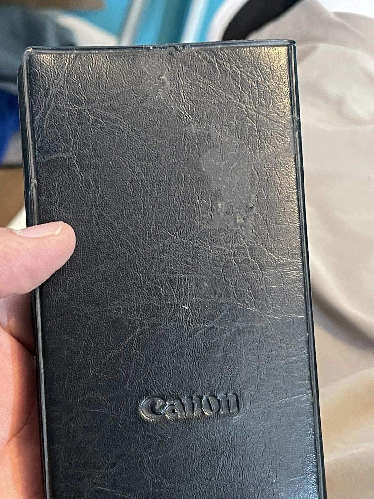 Vintage CANON Tilt Display, Dual Power; Solar or Battery, TS-81 Calculator