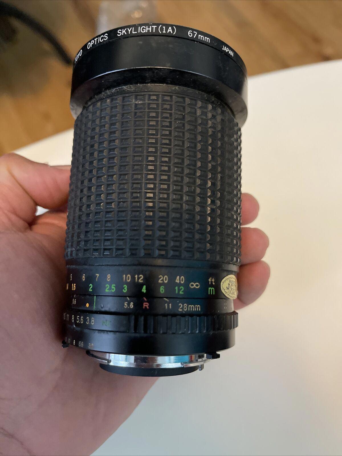 set 2  of vintage lens