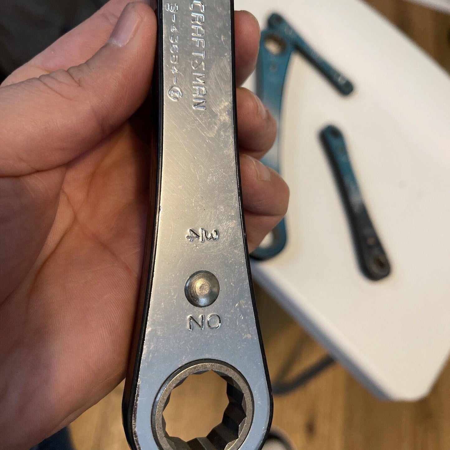 Vintage  X4 Craftsman Ratchet Wrench (12)