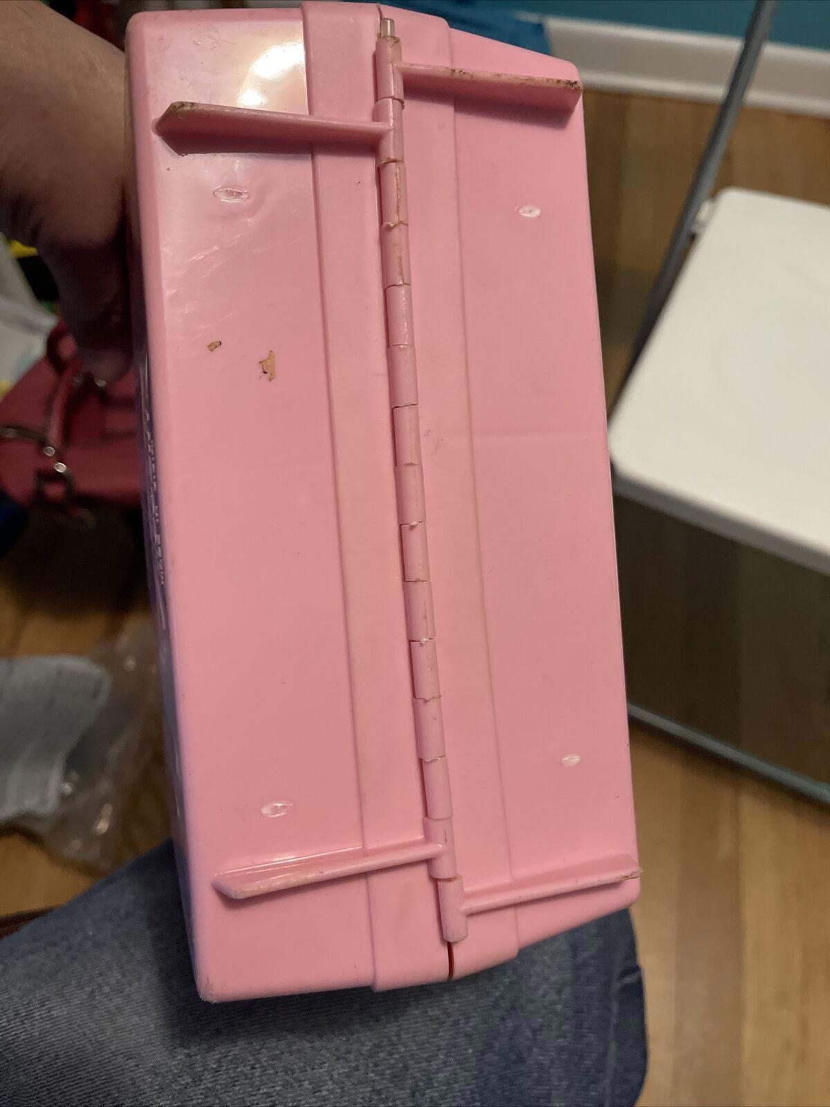 Vtg 1986 Aladdin "Popples" Plastic Lunch Box