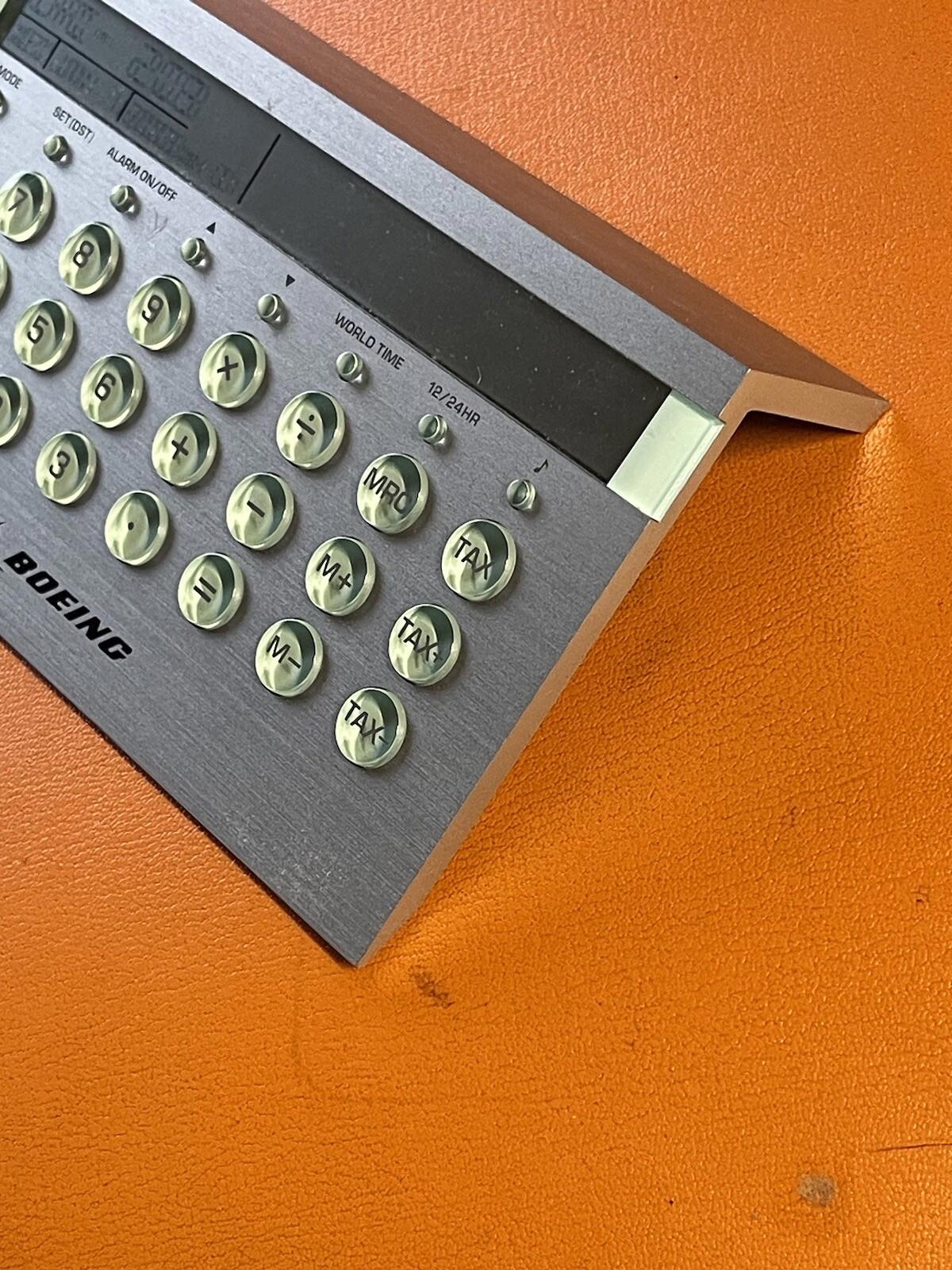 Vintage Boeing Clock / Calculator