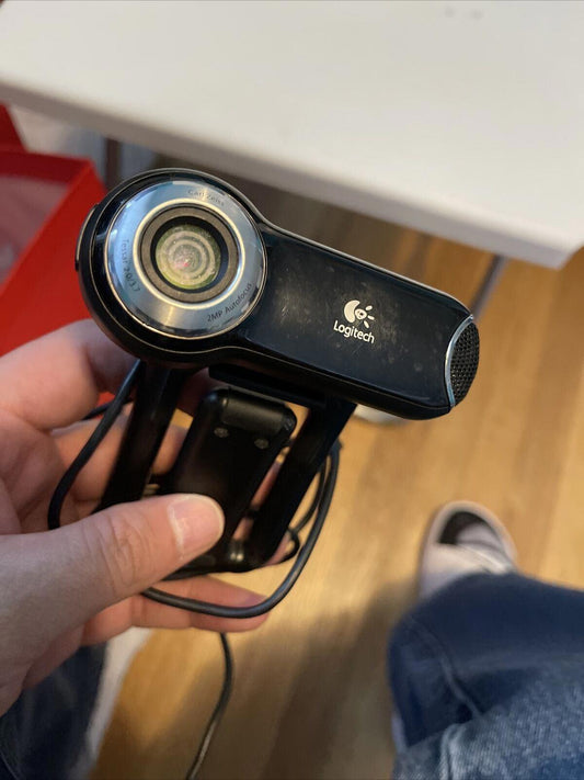 Logitech QuickCam Pro 9000 HD USB Webcam V-UBM46 Carl Zeiss 2MP Autofocus (13)