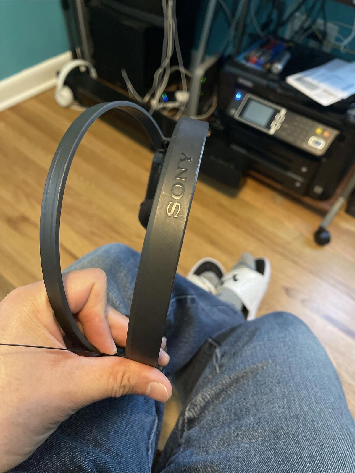 Vintage Sony SRF-R5 Stereo Receiver Headphones Works (4)