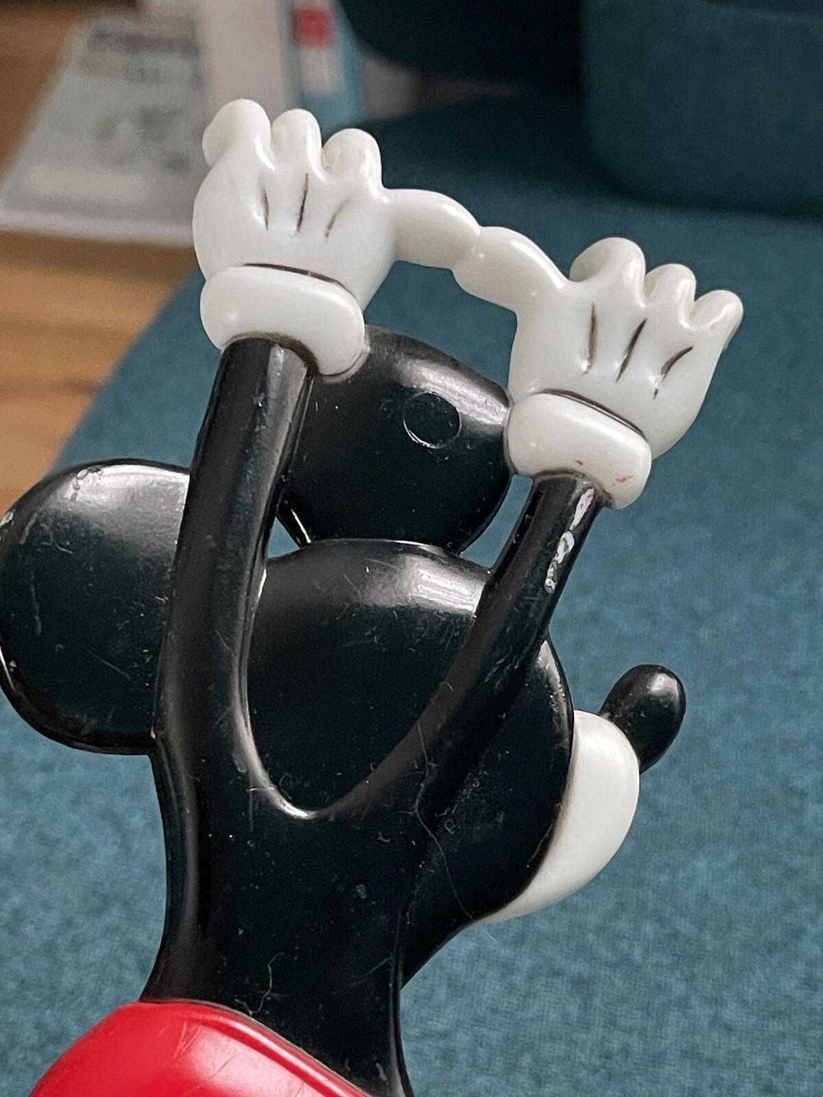 Vintage Walt Disney World Mickey Mouse Back Scratcher Disney Red
