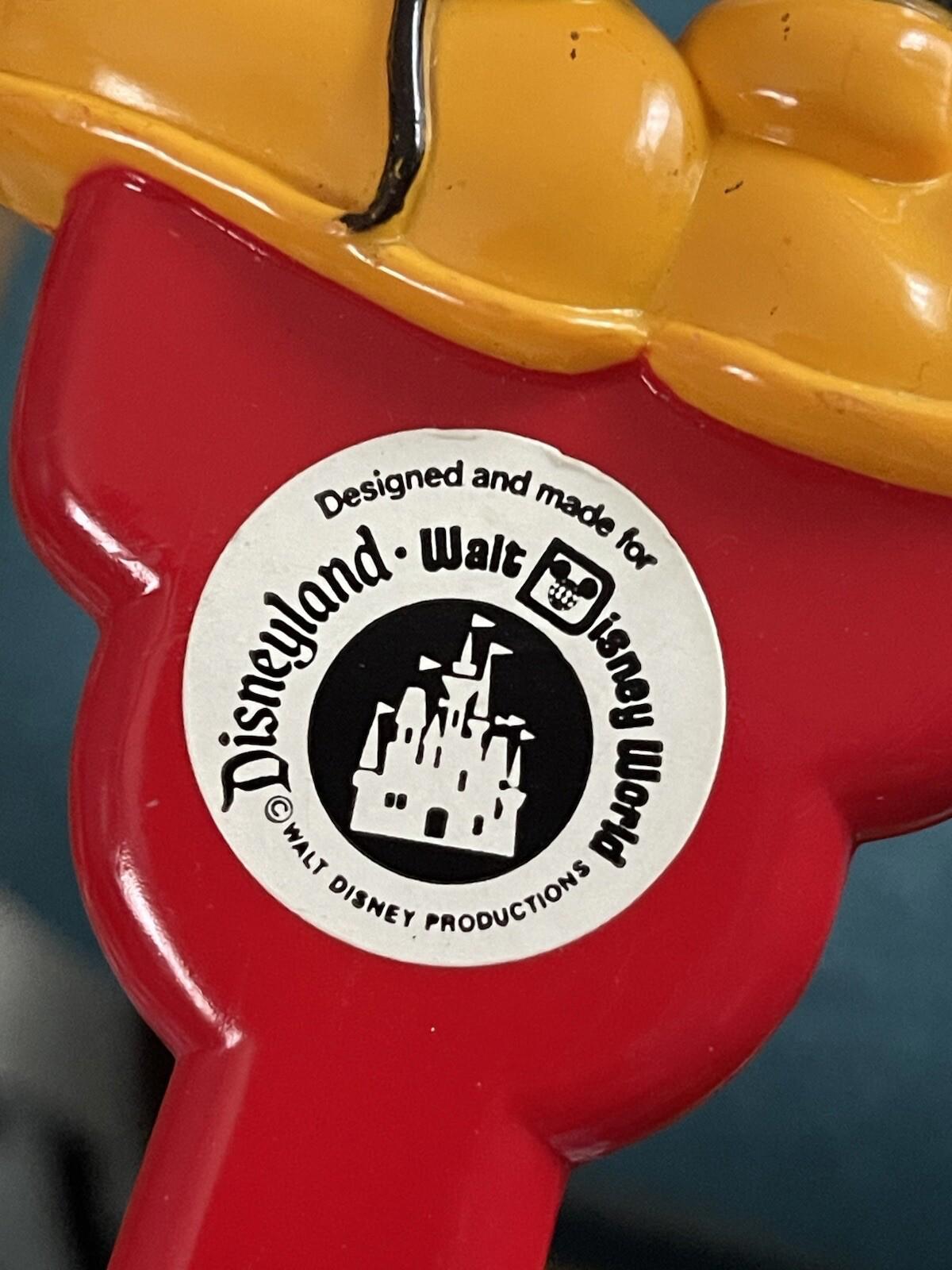 Vintage Walt Disney World Mickey Mouse Back Scratcher Disney Red