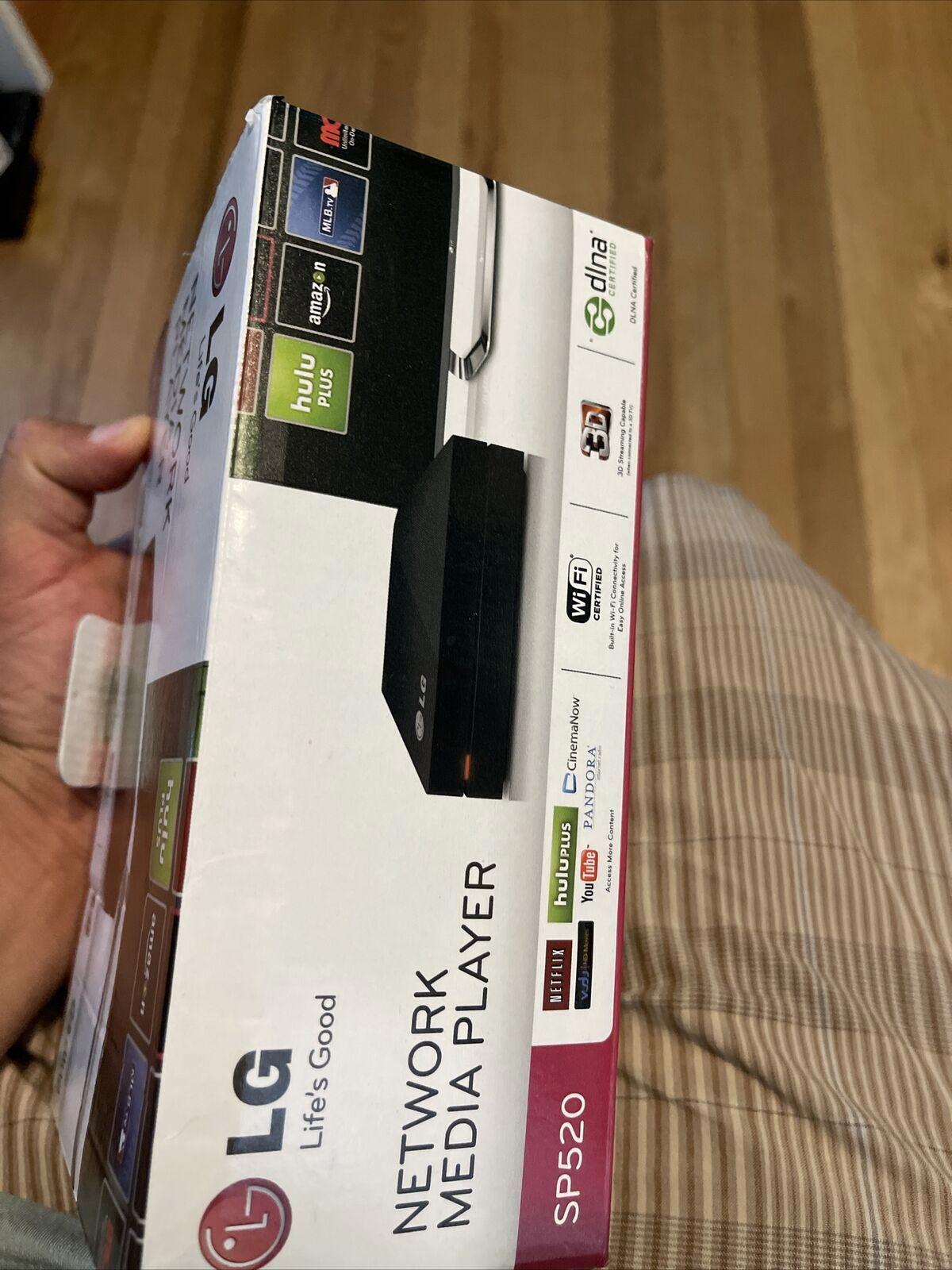 LG Life's Good Network Media Player Model SP520  No Remote