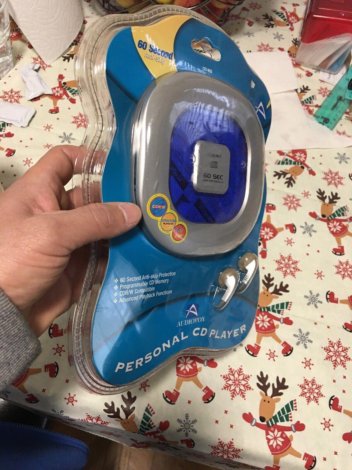 AudioVox Personal Cd Player , Brand New  Model CE146D