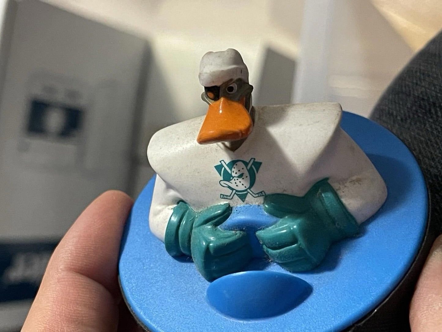 Disney Mighty Ducks McDonald's 2.5" Wildwing Hockey Puck 90s