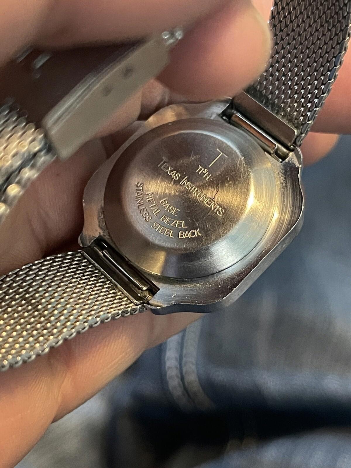 Texas instrumento vintage Watch