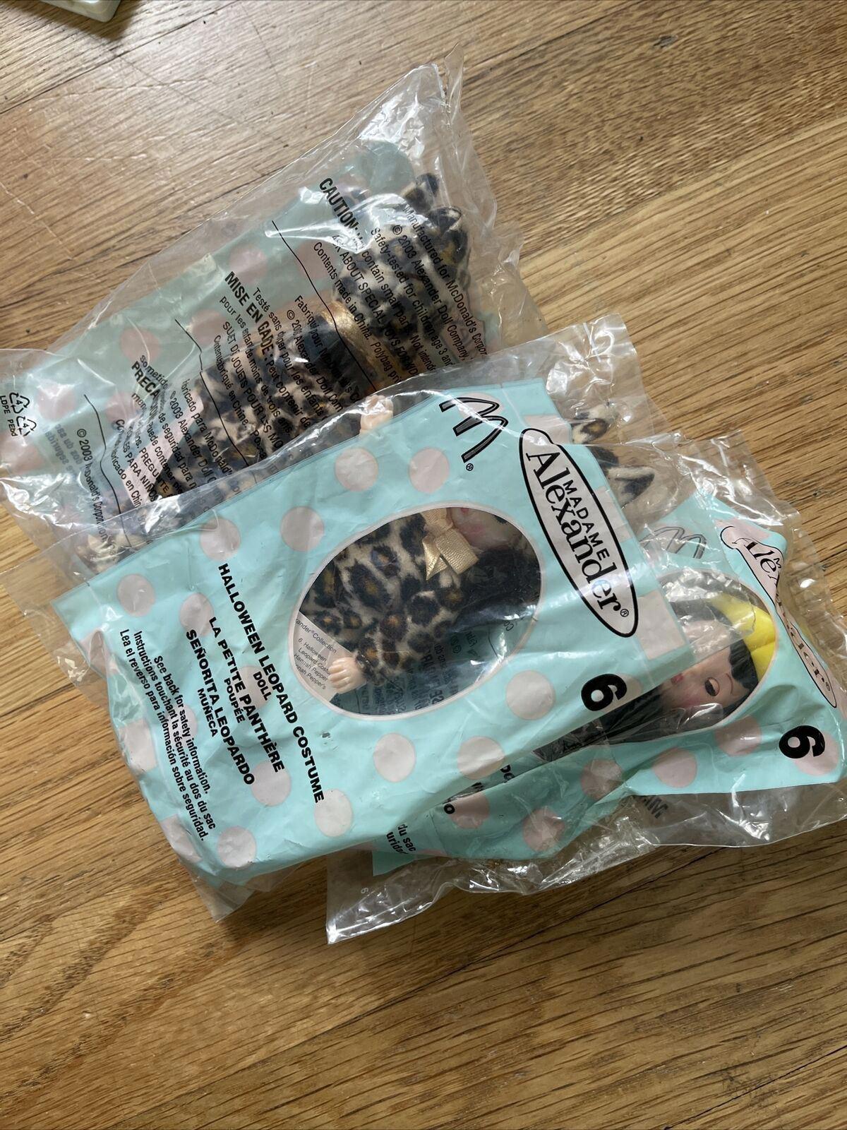 Vtg MCDONALDS Bagged MADAME ALEXANDER DOLLS Big Lot Of 3