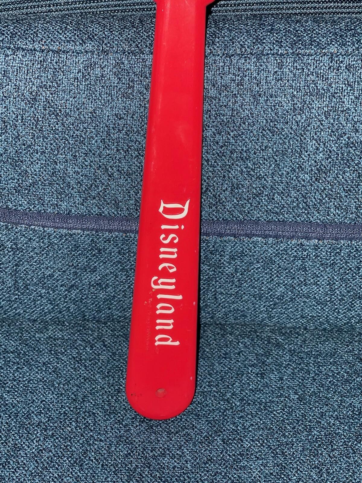 Vintage Walt Disney World Mickey Mouse Back Scratcher Disney Red