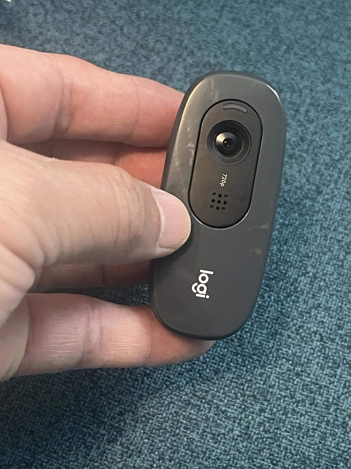 Logitech HD Webcam Black 720P 30FPS Video Web Cam Camera