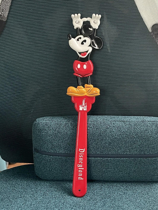 Vintage Walt Disney World Mickey Mouse Back Scratcher Disney Red