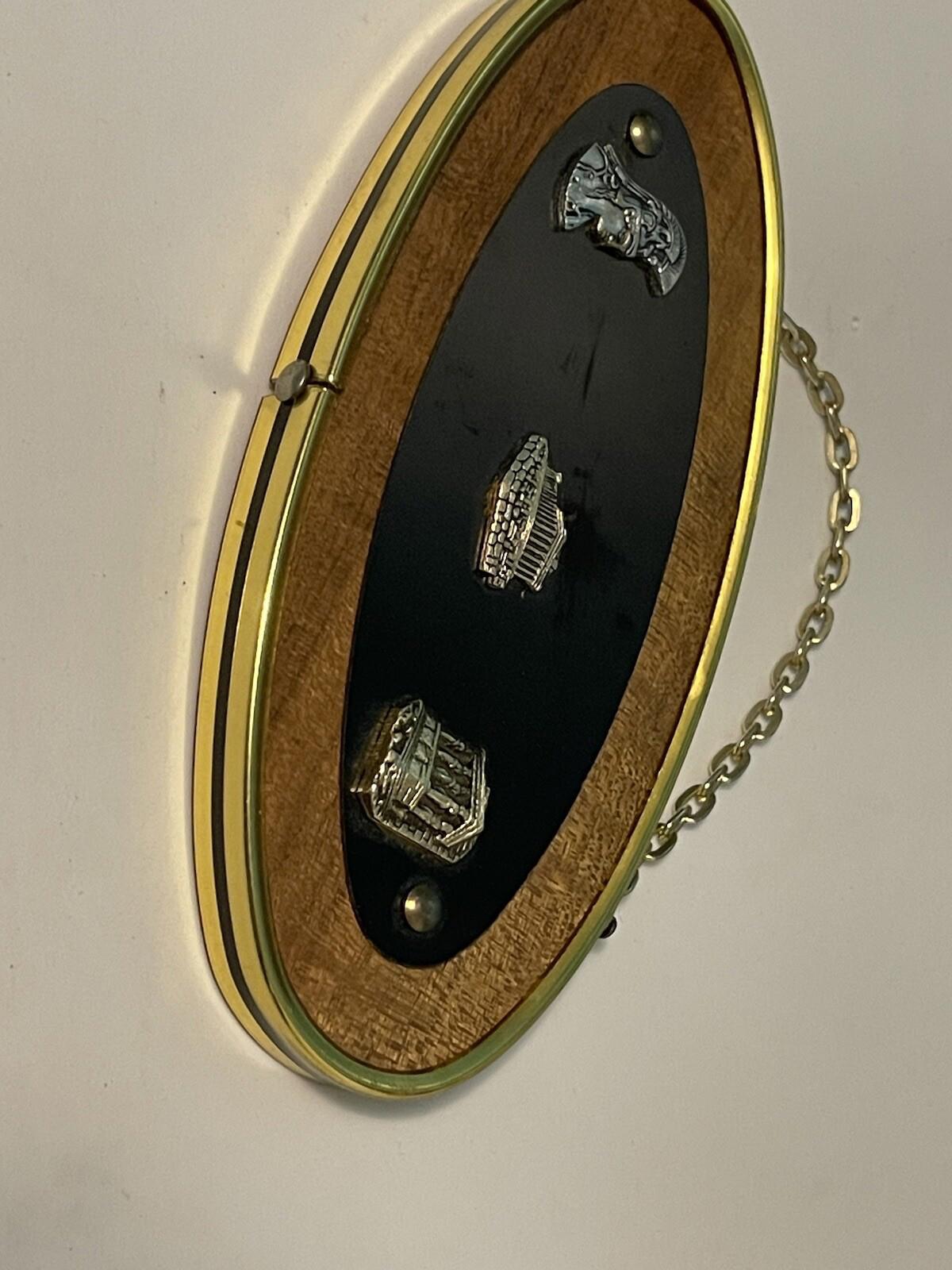 Vintage wall ornament  (6 by 3 )