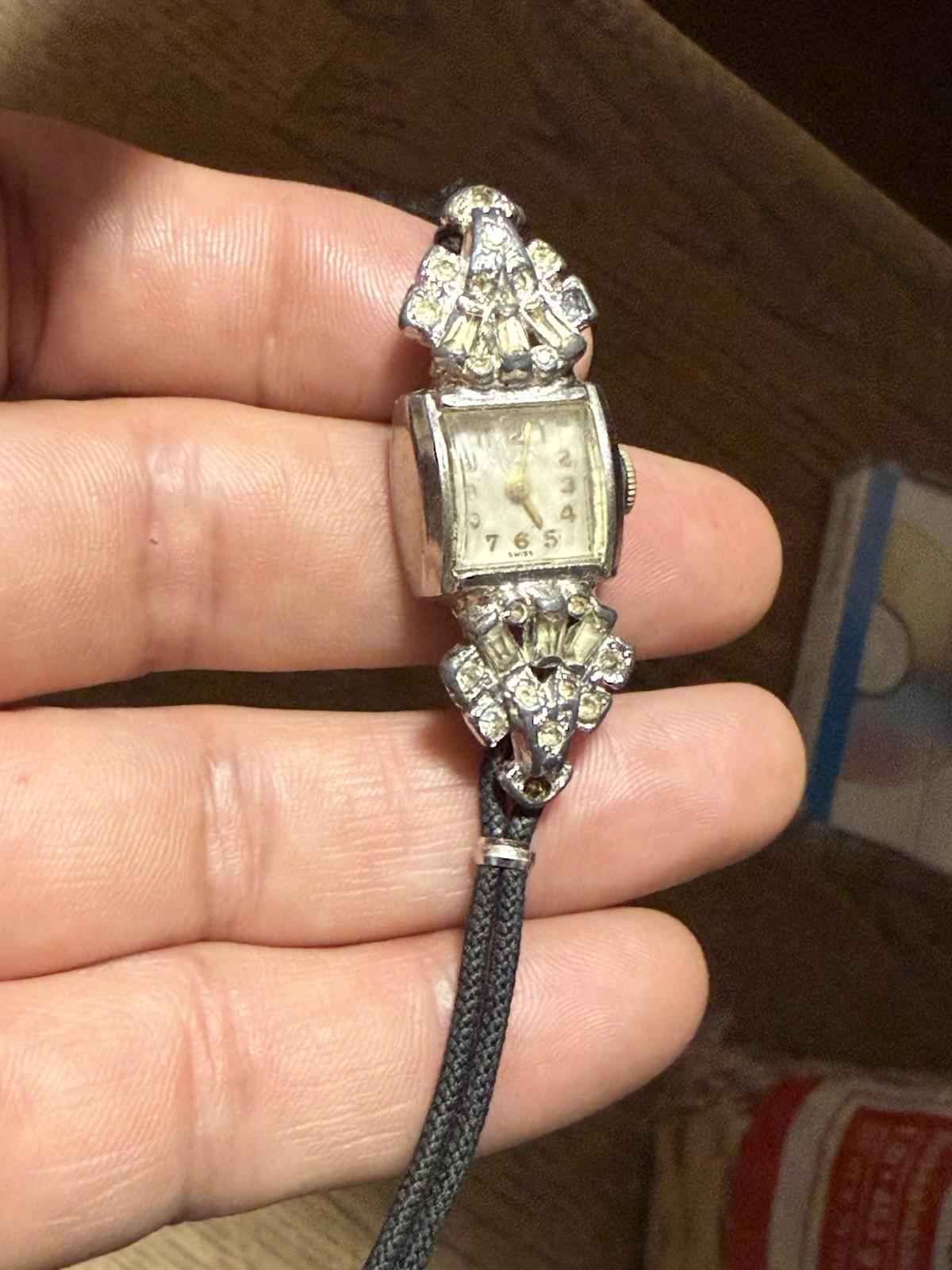 Vintage Alsta Ladies Mechanical Wristwatch (for Repair)