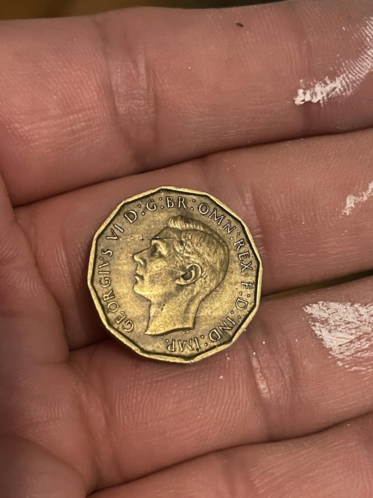 Great Britain 3 Pence 1941 Nickel-Brass